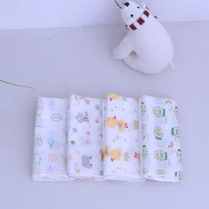 [베베원]무형광 동물친구 순면캐릭터 나염손수건 20장 set