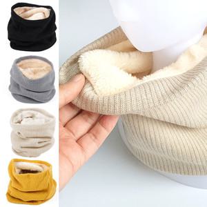 겨울방한 골지 라운드 넥워머 기모 멀티스카프 목토시