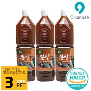 발효황칠 황칠진액 1.5L x 3병/황칠닭/황칠백숙/보양식/황칠삼계탕/황칠수육