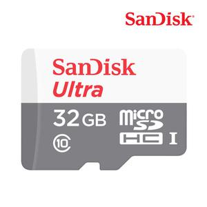 (특 가) 샌디스크 MicroSDHC 울트라 32GB 80MB/s C10 QUNS