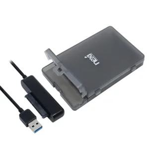 2.5 USB3.0 to SATA3 외장하드케이스 HDD SSD 보관 보호 UASP 고속 전송 리더기 젠더 케이블