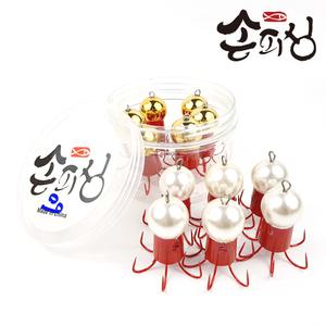 쭈꾸미볼 애자 50g 60g/에기 문어 갑오징어 쭈꾸미 채비