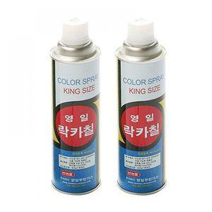 [제이큐]영일락카 락카스프레이 락카 페인트 스프레이페인트 40개 YL-423 516-5122