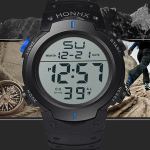 전자 손목시계 등산 군인 낚시 생활방수 백라이트 스톱워치 시계