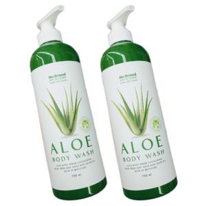 노브랜드 알로에 바디워시 700ml x 2개 올리브오일 알로에베라잎즙 함유