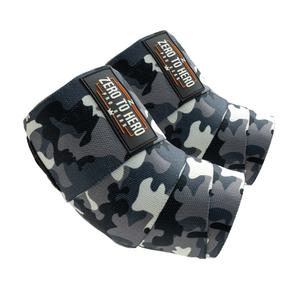 제로투히어로 헬스 카모 팔꿈치 보호대 EXCLUSIVE BLACK CAMO