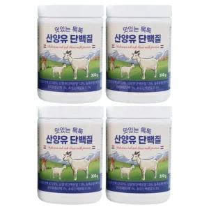 맛있는 톡톡 산양유 단백질 대용량 프로틴 근육 근력 초유 단백질 보충제 파우더 가루 분말 1세트