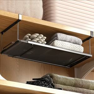 다용도 길이조절 철제 주방 언더 선반 주방 욕실 용품 수납 정리 선반