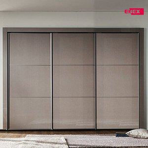 [ENEX]마일드 브론즈 슬라이딩 장롱 240cm (3도어)