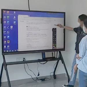 국내 최초 설치비 무료 / 65인치 / 구글EDLA / 안드로이드13 전자칠판 /거치대+사운드바+ 판서SW 포함