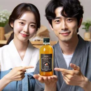 햇살 영양 가득담은 식초 전통방식 발효숙성 건강 천연발효 음용 생강식초 500ml