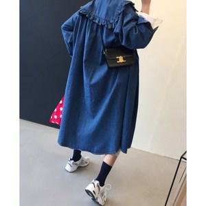 세라 데님 원피스 롱 남방자켓 (2color)