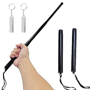emollz shop (2+2) 호신용 3단봉 호루라기 삼단봉 호신봉