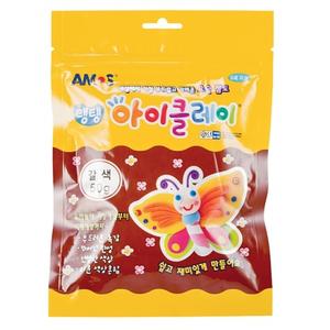 아모스 3000 탱탱아이클레이 50G 갈색-갑(10개입)