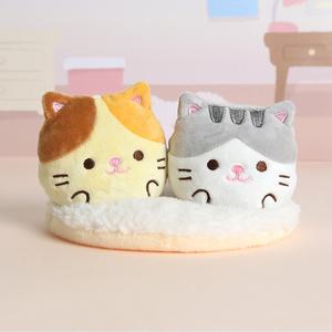 모찌타운 따끈따끈 귀여운 귤냥이 리버시블 휴대용 손난로 핫팩인형