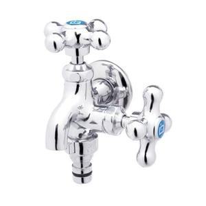 대정워터스 수전 십자핸들 가로꼭지-두갈래 2EA