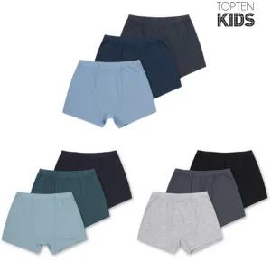 [탑텐키즈](의정부점)25년 SS 남아) 코튼스판 드로즈 세트 (3매입)MKF5UP1002