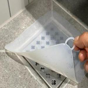 애브리 욕실 배수구 덮개 하수구 실리콘 커버 냄새차단 트랩 흰색
