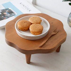 [기타]원목 GIYASUNV 미니 티테이블 손님 접대용 예쁜 1인 다과상