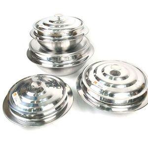 [기타]스텐 KKAWUQNV 가마솥 밥솥 화로 화덕 가마솥 냄비 스텐솥 32cm