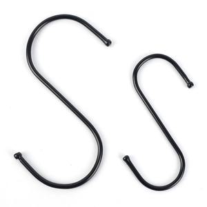S자형 고리 블랙 10P 대/특대 S자고리 S S걸이 후