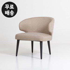 [벤티스가구]루시 패브릭 암체어 의자 편한 1인용 소파 일인용 쇼파 예쁜 디자인 가구(베이지)