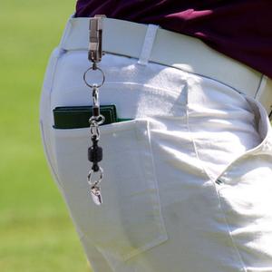 골프 퍼터키퍼 커버홀더 장갑 걸이 수건집게 벨트 클립 필드 액세서리 블랙