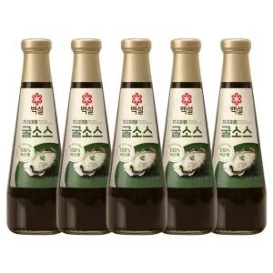 [하프클럽/CJ제일제당]백설 프리미엄 굴소스 500g x5개