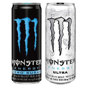 몬스터 355ml 울트라 20캔+제로슈거 20캔 총40캔