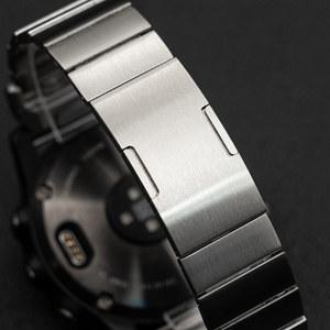 Garmin 시계 Fenix 6X 6XPro 5X 5XPlus 7X 남성용 비즈니스 스트랩 Garmin Mk1 팔찌 용 26mm 스테인레스 스틸 밴드