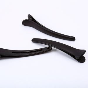 무광블랙 옆머리고정집게 미용실커트집게 대형여자머리핀 1p