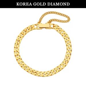 갤러리아 순금 팔찌 24K 금팔찌 면 체인 18.75g