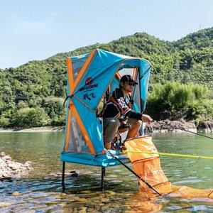 간이 야외 낚시텐트 소형 자외선 자외선차단 1인용 싱글사이즈