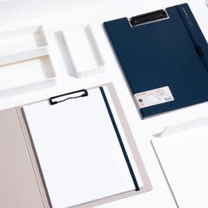 [델리문구]  누사인 고정 스트랩 밴드 클립보드 A4 서류결재 카페 메뉴판