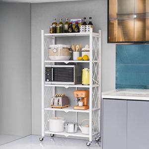 무볼트 접이식 철제 수납선반 5단 원터치 폴딩 선반 다용도 2컬러