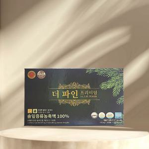 더 파인 프리미엄 솔잎농축액 100% 1박스 (90캡슐)