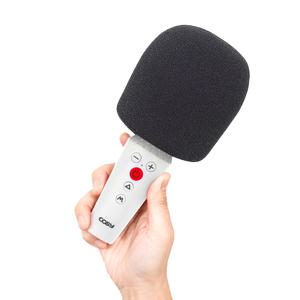 빅헤드 블루투스 노래방 마이크 화이트 음성변조 듀엣모드 USB포트 AUX연결 모니터링