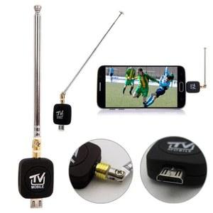 가용 미니 USB DVB T 디지털 모바일 TV 튜너 위성 리시버 스틱 안드 스마트폰 HDTV용 블랙 동글