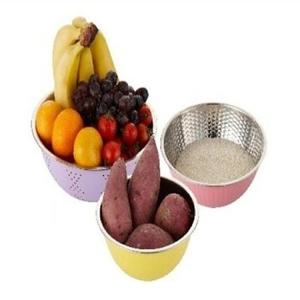 [아우트]칼라스텐볼 믹싱볼 타공볼 스텐볼 함지박 3종세트
