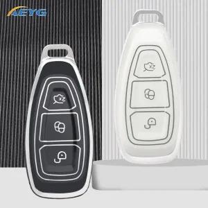 차키케이스 패션 TPU 자동차 원격 키 케이스 커버 셸 포드 포커스 3 4 Mondeo MK3 MK4 Fiesta Ecosport Kug