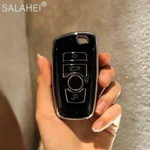 차키케이스 패션 TPU 자동차 키 케이스 BMW F30 F20 F10 F18 F22 F01 X3 X4 F06 F02 M3 M5 차량 커버 홀더