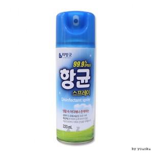 리빙굿 향균 스프레이 220ml -H/세균제거/에탄올/소독