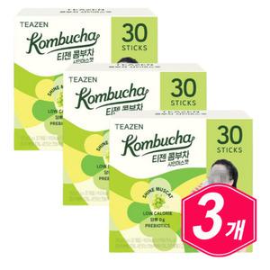 티젠 타먹는콤부차 샤인머스캣 30개입 x 3개 콤푸차 회사 사무실 운동 KOMBUCHA TEA