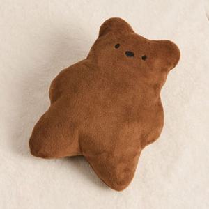뮤트 곰돌이 애착인형 초코브라운 M 강아지장난감