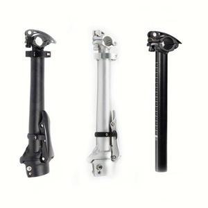 CNC 자전거 액세서리 접이식 자전거 줄기, DAHON LITEPRO 이중 방향 텔레스코픽 줄기 핸들 바 25.4mm 포크
