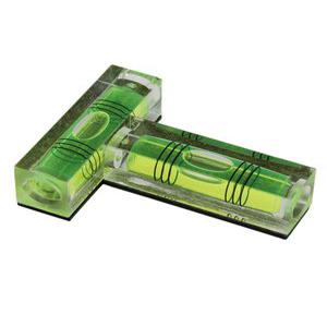 T자 레벨기 미니 자석 수평기 녹색 퍼터 연습 수평계