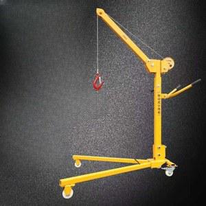 소형 크레인 인양기 기중기 자동 운반기 이동형 호이스트 1톤 견 업그레이드 도르레