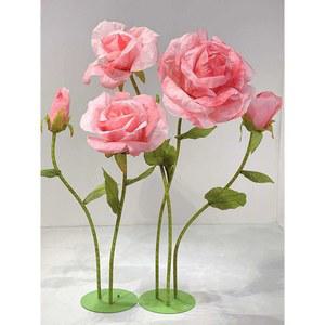 대왕 자이언트 플라워 조화 무대 양귀비 장식 꽃