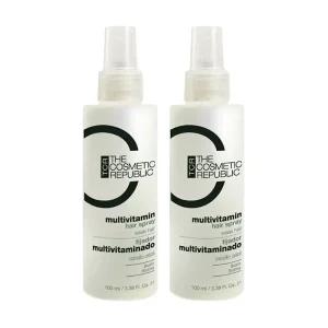 TCR 가는 모발 전용 흑채 고정용 멀티 비타민 헤어 스프레이 100ml 2개