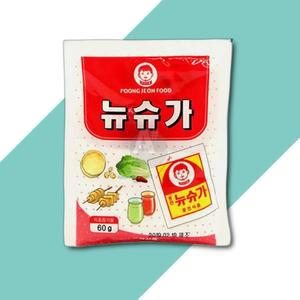 풍전푸드 뉴슈가 60g 10개 사카린 대체설당 뉴슈가분말 삭카린 신당분